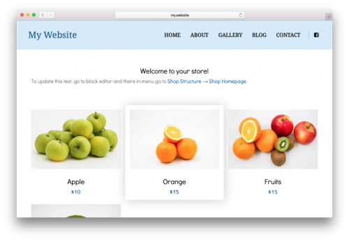 Shopping Cart (eCommerce)