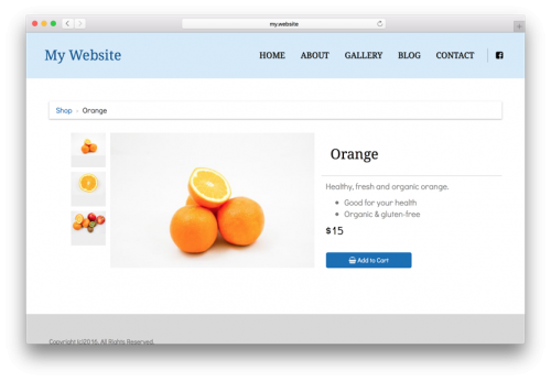 Shopping Cart (eCommerce)