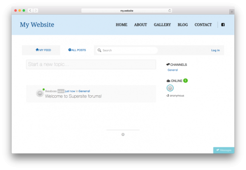 Discussion Forum