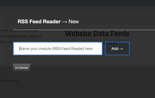 Display RSS Feeds