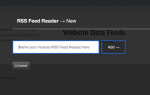 Display RSS Feeds